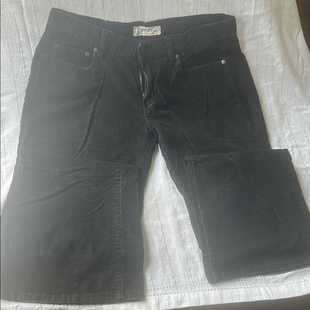 Black Corduroy Pants